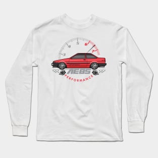 Red AE85 Long Sleeve T-Shirt